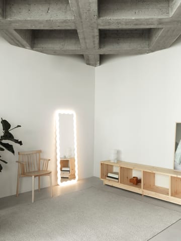 Illu 镜子 160x55 cm - 白色 - Normann Copenhagen