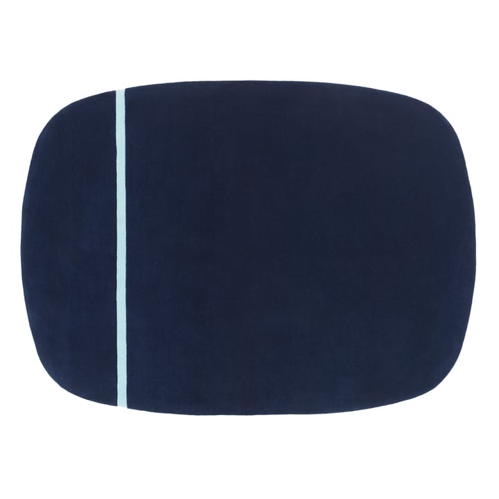 Oona 地毯 175x240 cm - 蓝色 - Normann Copenhagen