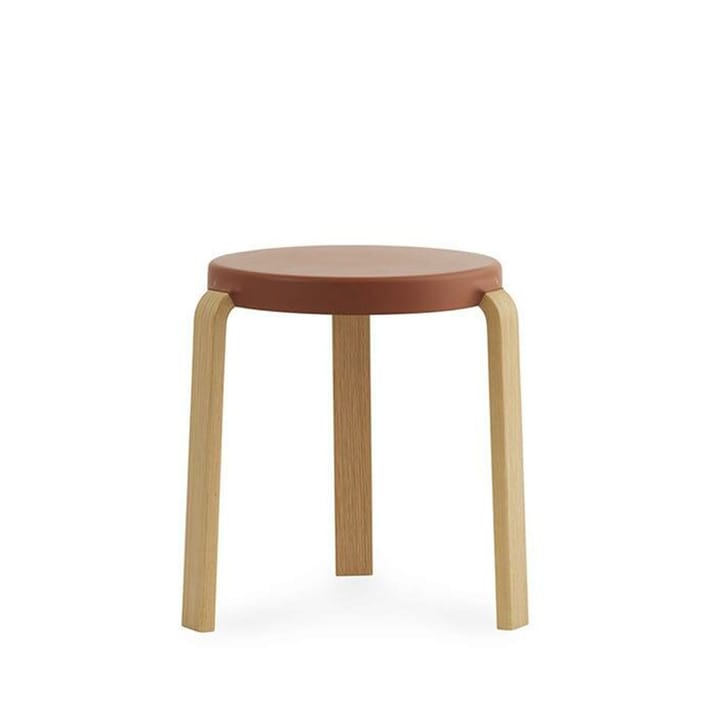 Tap stool 凳子 - Caramel, oak legs - Normann Copenhagen