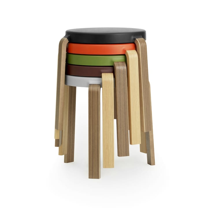 Tap stool 凳子 - 灰色-oak - Normann Copenhagen