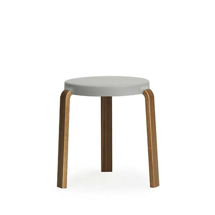 Tap stool 凳子 - 灰色, walnut legs - Normann Copenhagen