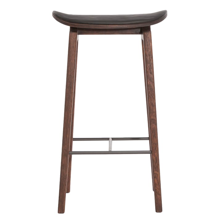 NY11 barstool leather cushion dark smoked oak 65 cm 凳子 - Spectrum 黑色 - NORR11