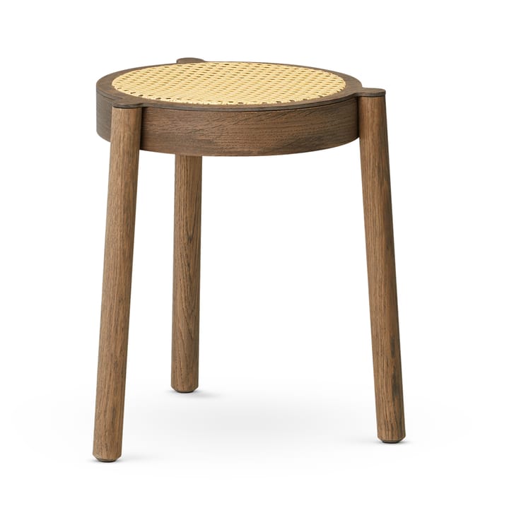 Pal stool with rattan seat 凳子 - smoked oak - Northern