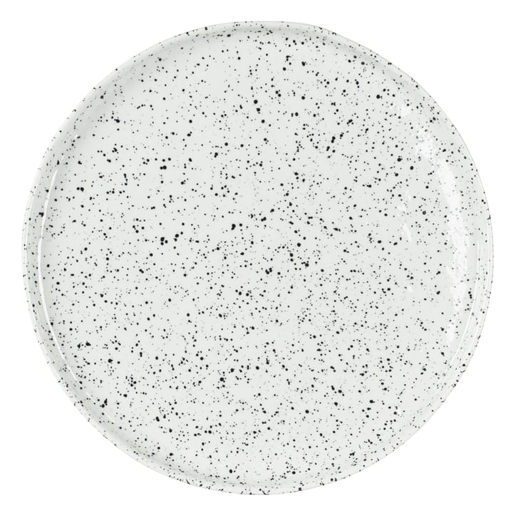 Poppi 盘子 21 cm - 白色-黑色 - Olsson & Jensen