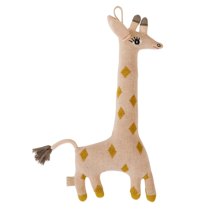 Baby Guggi Giraffe - 粉色-amber - OYOY