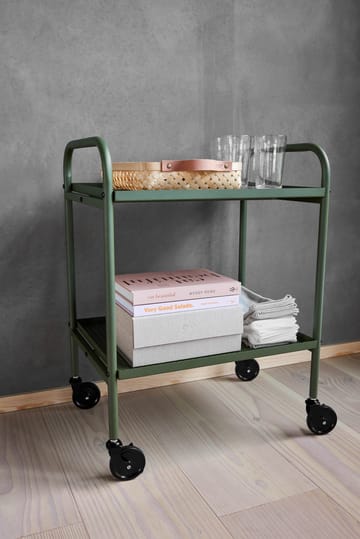 Maki trolley serving cart 小 - 绿色 - OYOY