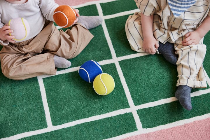 Tennis mat, 绿色-玫瑰色, 88x150 cm OYOY