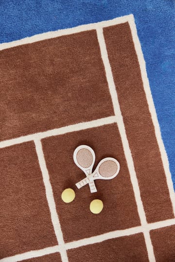 Tennis mat - Caramel-Optic 蓝色, 88x150 cm - OYOY