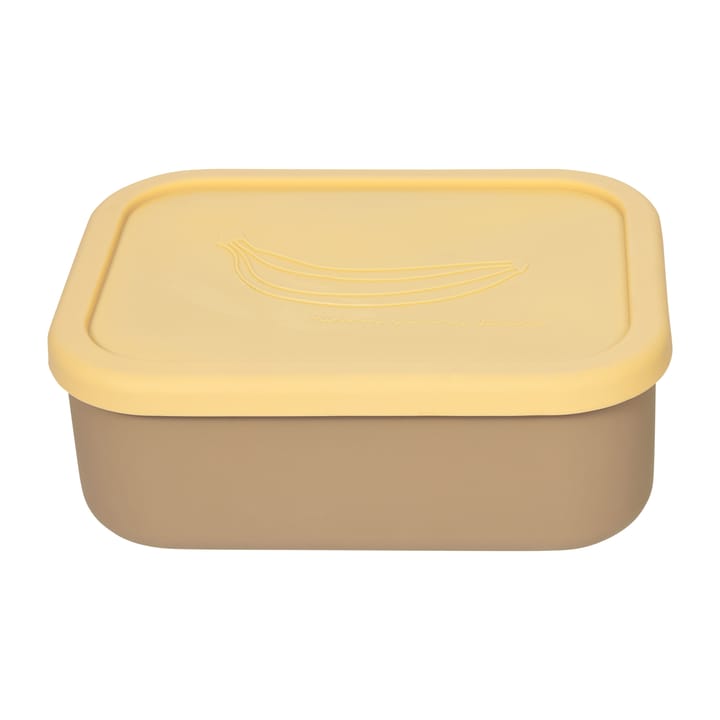 Yummi lunch box large - Camel-黄色 - OYOY