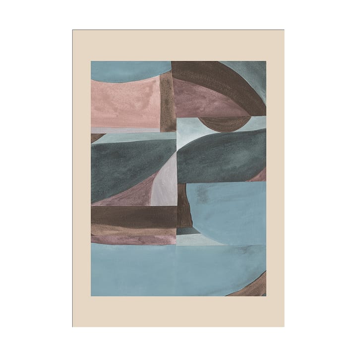 Autumn Forms 01 海报 - 50x70 cm - Paper Collective