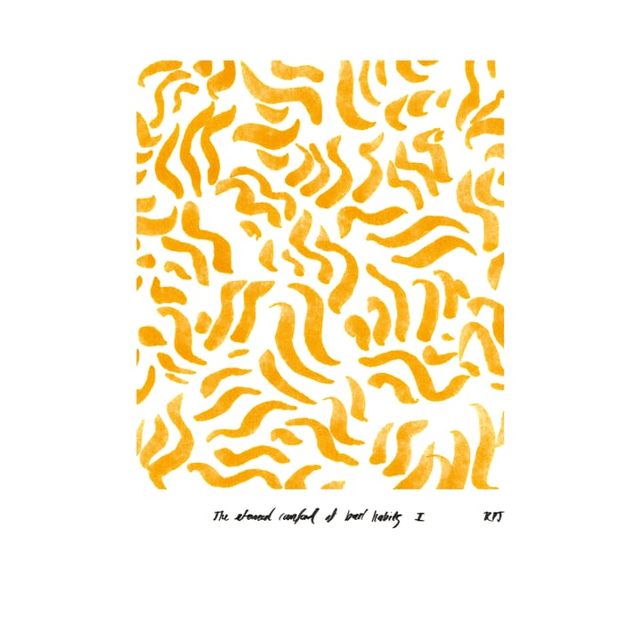 Comfort - Yellow 海报 - 30x40 cm - Paper Collective