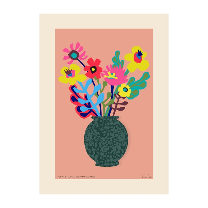 Flower Studies 02 (Sommar) 海报 - 30x40 cm - Paper Collective