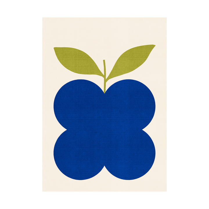 Indigo Fruit 海报 - 50x70 cm - Paper Collective