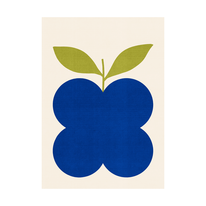 Indigo Fruit 海报 - 70x100 cm - Paper Collective