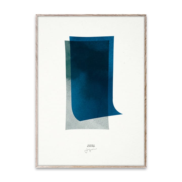 Line Art 02 海报 - 30x40 cm - Paper Collective