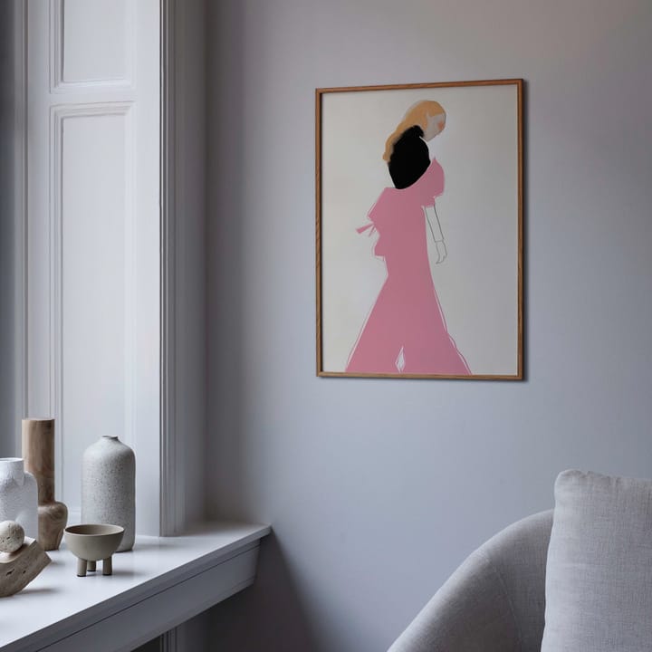 Pink Dress 海报 - 30x40 cm - Paper Collective