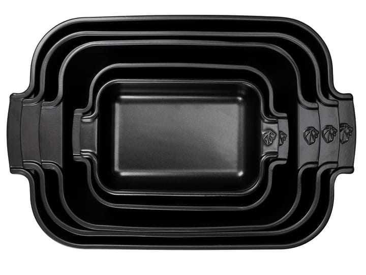 Appolia 陶瓷盘 40x27 cm - Satin black - Peugeot