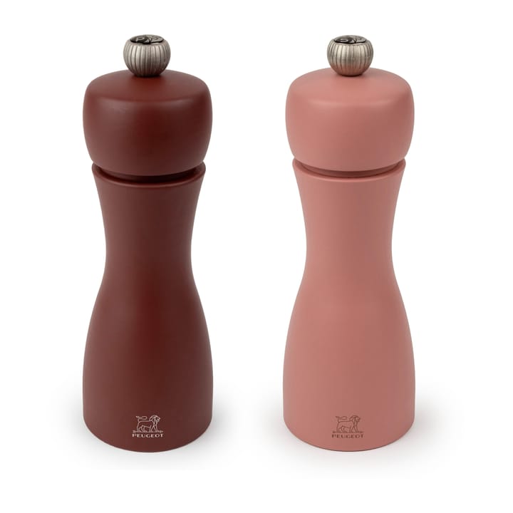 Tahiti set Earth salt- and 胡椒研磨器 15 cm - Cacao & nuts - Peugeot