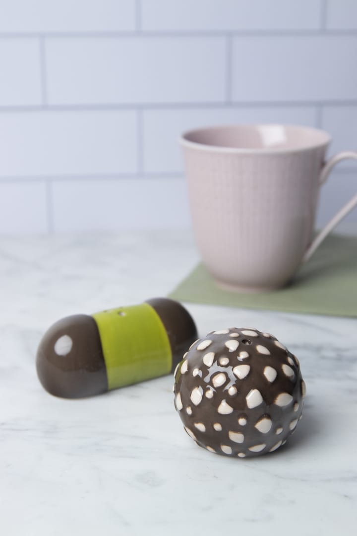 Like a Swede salt & pepper mills - 褐色-绿色-白色 - Pluto Design