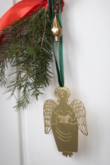 Stig L Gingerbread Angel 圣诞树 装饰 - Gold - Pluto Design