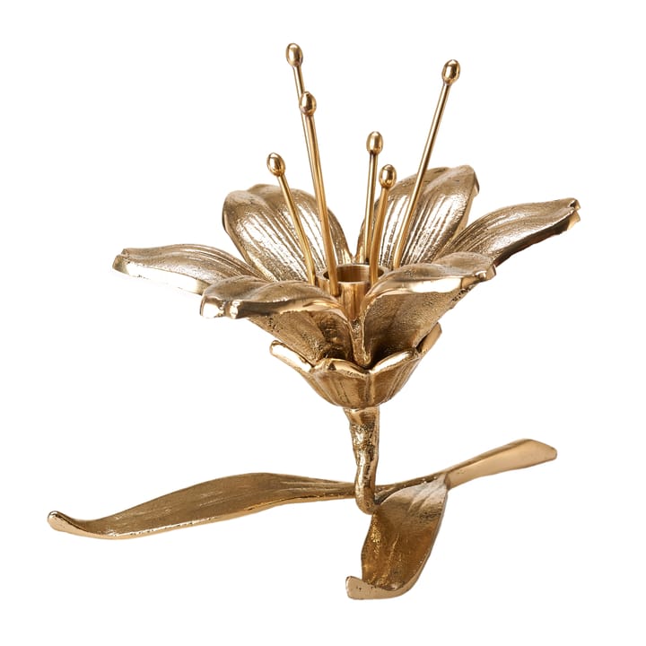 Lilly 烛台 15 cm - Gold - POLSPOTTEN
