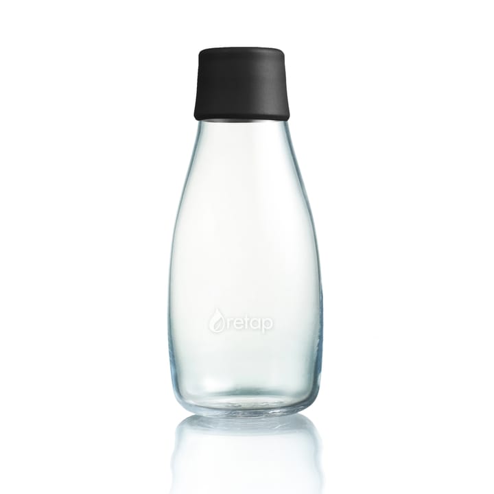 Retap glass bottle 0.3 l - 黑色 - Retap