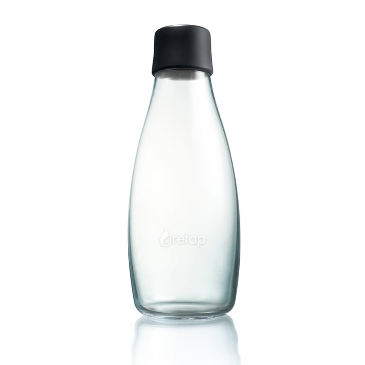 Retap glass bottle 0.5 l - 黑色 - Retap