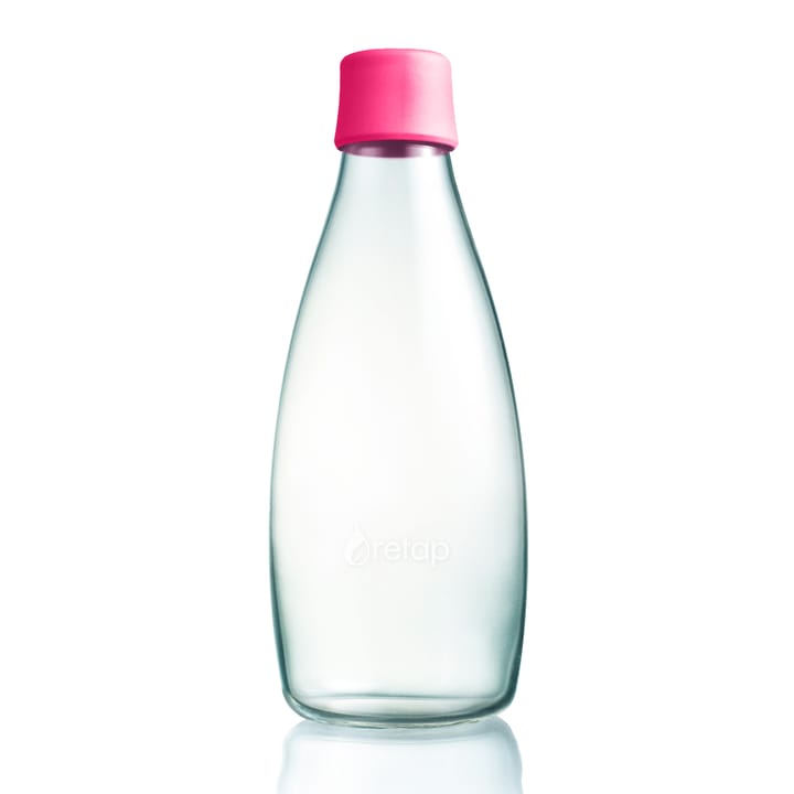 Retap glass bottle 0.8 l - 粉色 - Retap