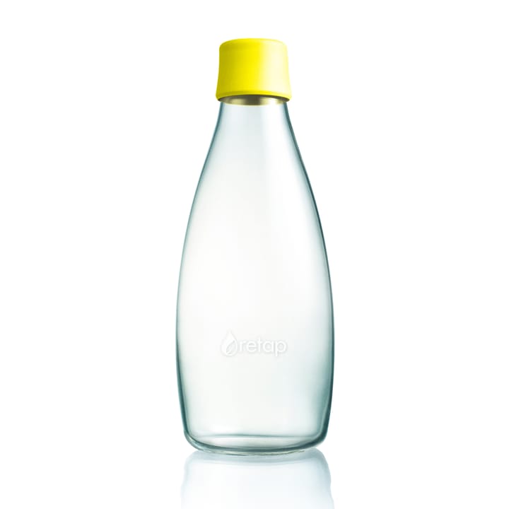 Retap glass bottle 0.8 l - 黄色 - Retap