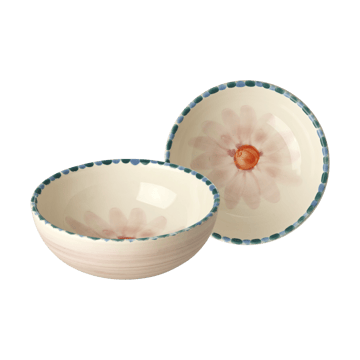 Rice 陶瓷制品 碗 35 cl - Soft 粉色 Flower-薰衣草紫 - RICE