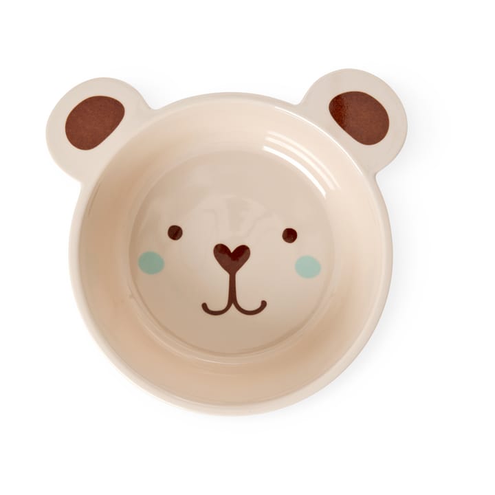 Rice bear-shaped melamine 碗 50 cl, 褐色 RICE