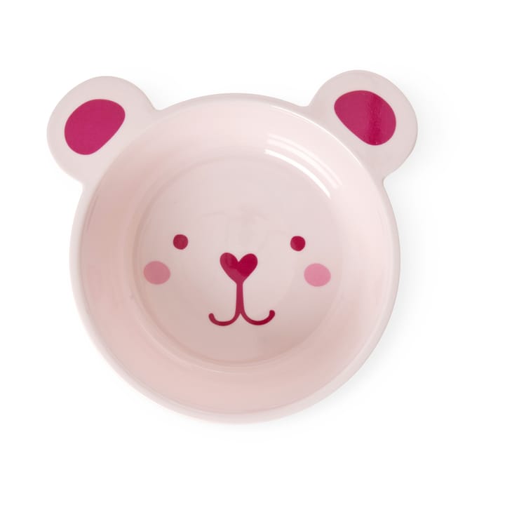 Rice bear-shaped melamine 碗 50 cl - 粉色 - RICE