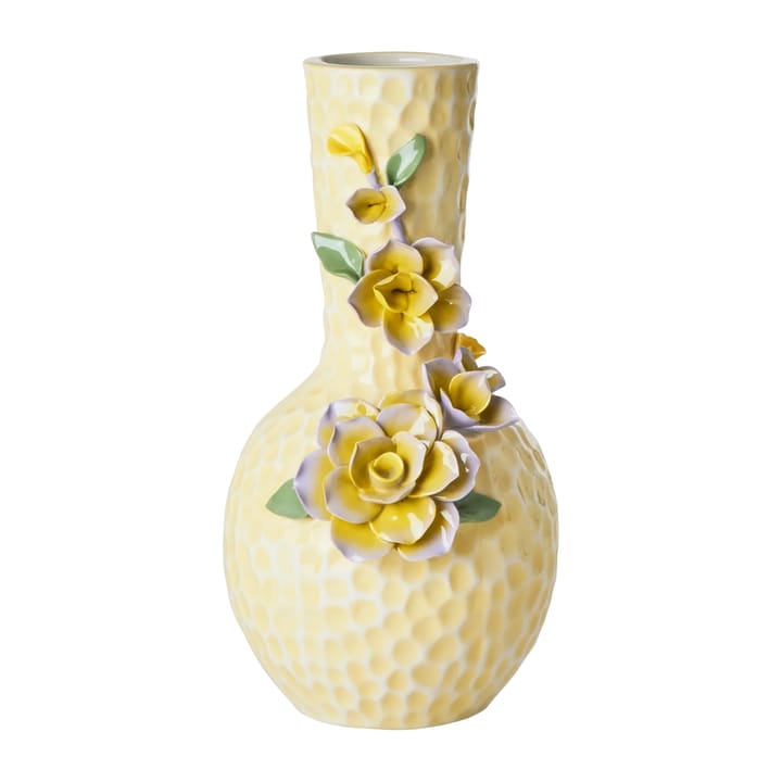 Rice Flower 雕塑 花瓶 25 cm - Cream - RICE