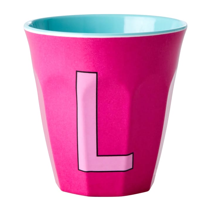 Rice melamin 杯子 中 letter -  L 30 cl, Fuchsia RICE