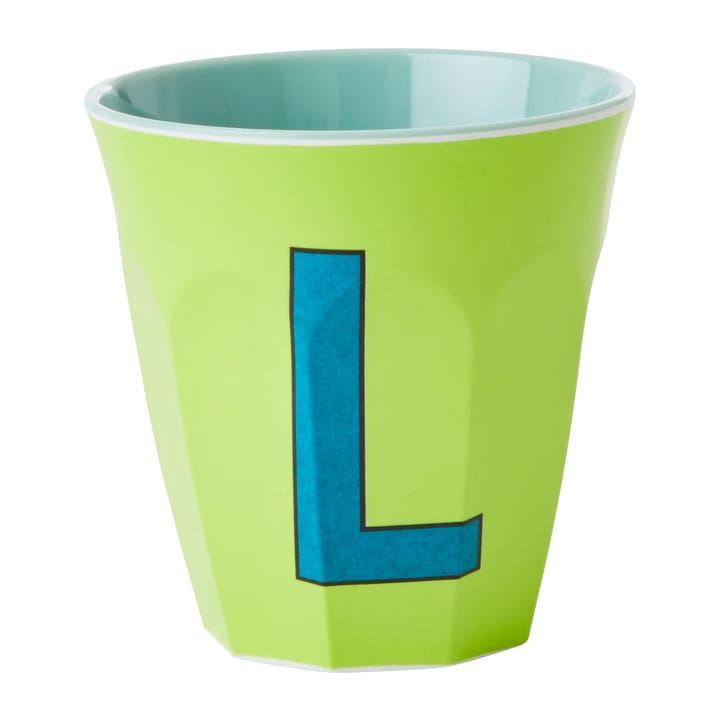 Rice melamin 杯子 中 letter -  L 30 cl - Lime green - RICE
