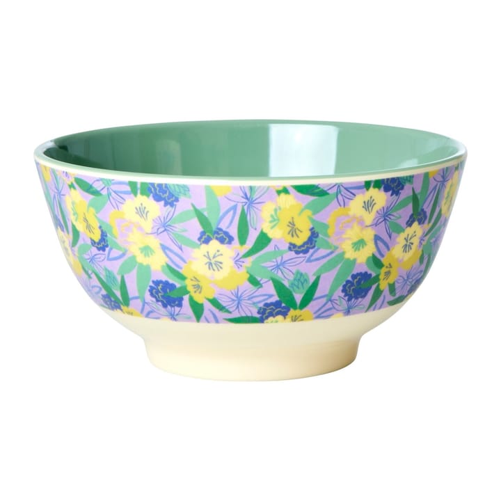 Rice melamine 碗 中 - Fancy pansy - RICE