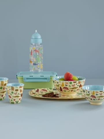 Rice 儿童 杯子 melamine - Sweet Jungle Print-Soft 蓝色 - RICE