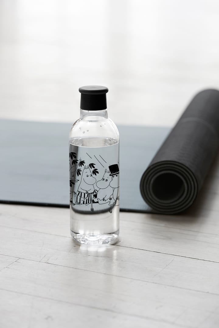 DRINK-IT Mumin 水瓶 0.75 l, 黑色 RIG-TIG