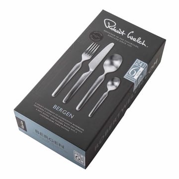 Bergen 餐具 cutlery set matte - 24 pieces - Robert Welch