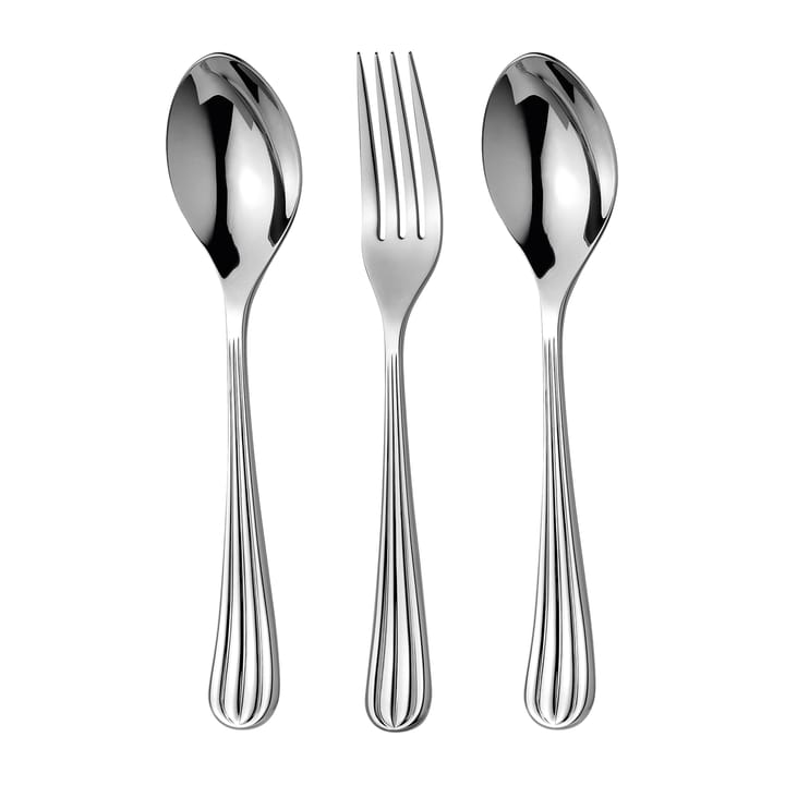 Palm Bright serving 餐具 cutlery 3 pieces - 不锈钢 - Robert Welch