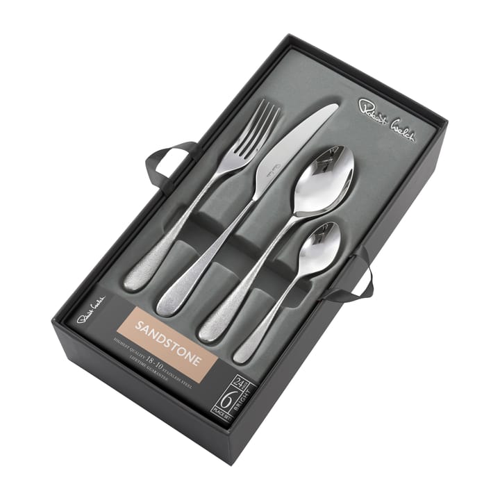 Sandstone 餐具 cutlery set polished - 24 pieces - Robert Welch