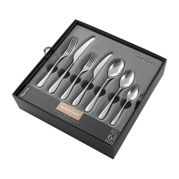 Sandstone 餐具 cutlery set polished - 42 pieces - Robert Welch