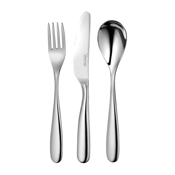 Stanton Bright children's 餐具 cutlery 3 pieces - 不锈钢 - Robert Welch