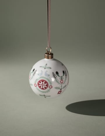 Swedish Grace Winter bauble  Ø8 cm - 白色
 - Rörstrand