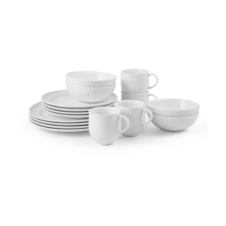 Grand Cru Soft dinnerware 套装 white 16-piece - 白色 - Rosendahl