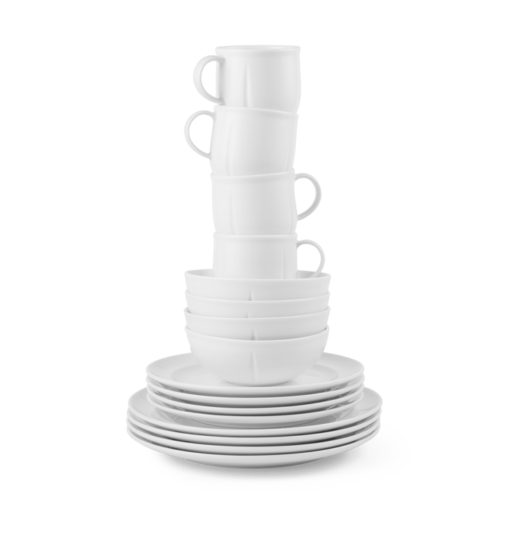 Grand Cru Soft dinnerware 套装 white 16-piece - 白色 - Rosendahl