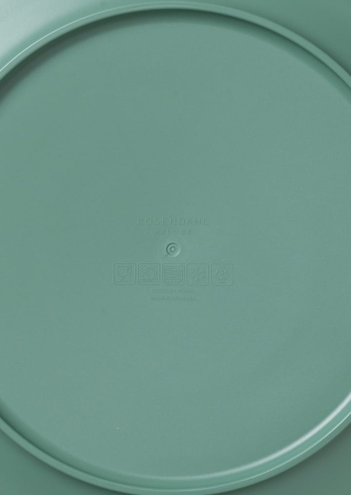 Grand Cru Take melamine 盘子 Ø26 cm 两件套装 - Mid 绿色 - Rosendahl