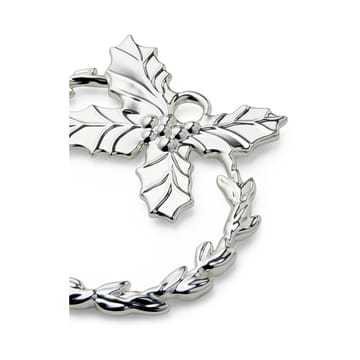 Karen Blixen Holly hanging 圣诞装饰 - Silver plated - Rosendahl