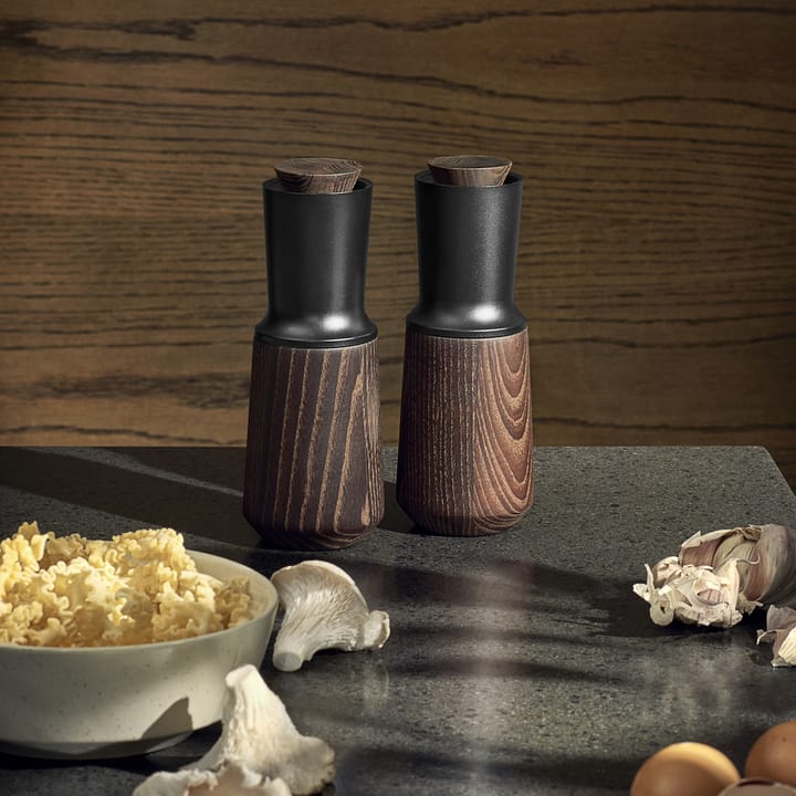 Rå salt- & pepper mill 20 cm - 黑色 - Rosendahl