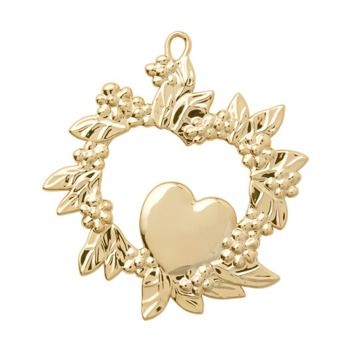 Wild Heart Christmas 装饰品 8 cm - Gilded - Rosendahl